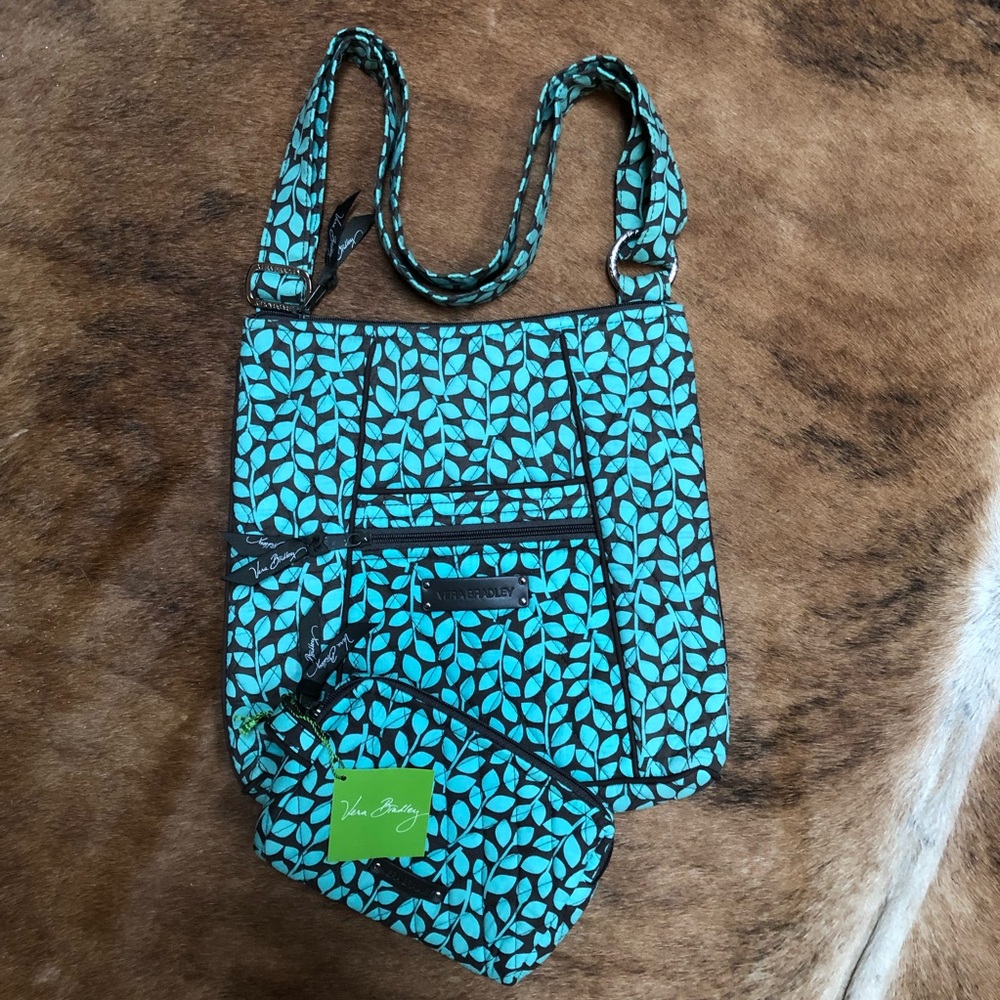 Vera Bradley Crossbody & Cosmetic Bag